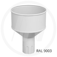 Воронка водосборная (125/89) МК-Бауфорт